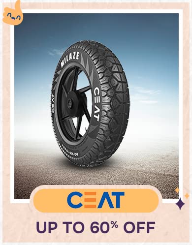 Ceat tyre up to 60% off